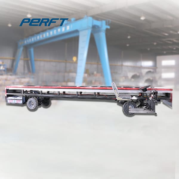 industrial motorized rail cart for die plant cargo handling 200 tons